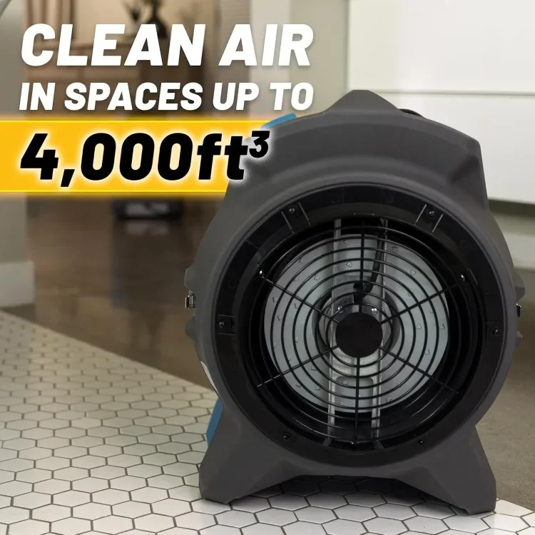 جهاز تنظيف الهواء HOT DefendAir HEPA 400، نظام ترشيح الهواء، يصل إلى 400 درجة مئوية