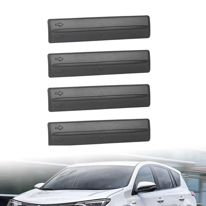 4Pcs Roof Drip Rack Removal Cover Trim Clips Kits 75596-35020 For Toyota FJ Cruiser 07-14 Prado RAV4 Lexus 75596-35030