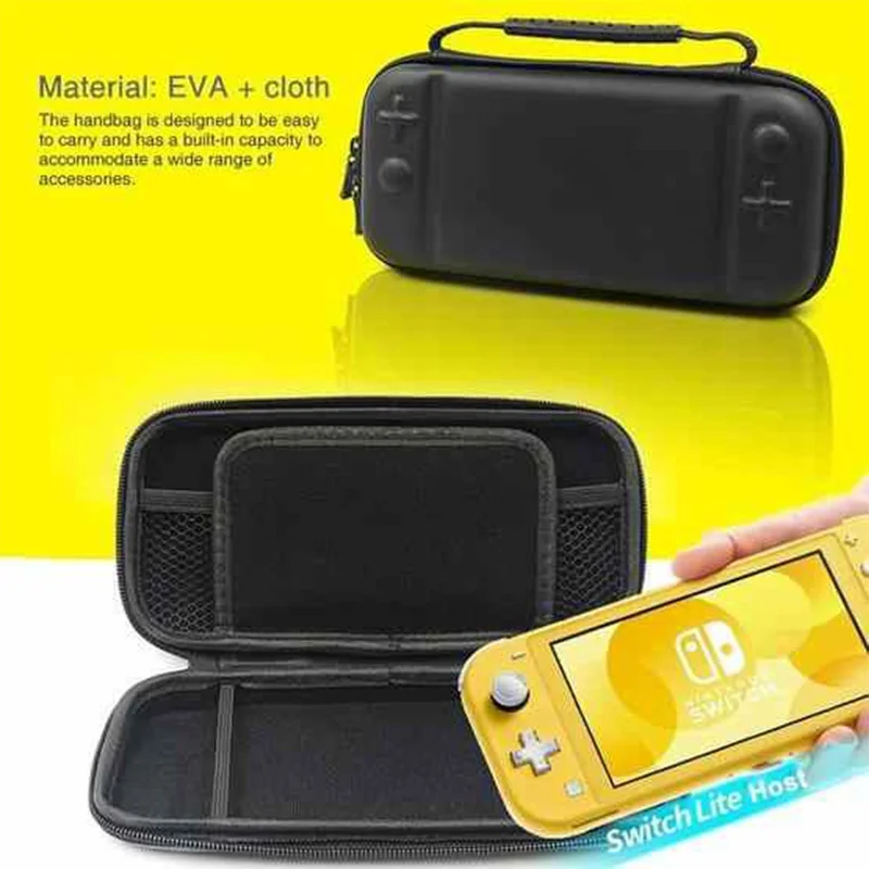 EVA Game Machine Storage Box Protective Case For Switch Lite 8 Game Card Slot 4 Colours Option