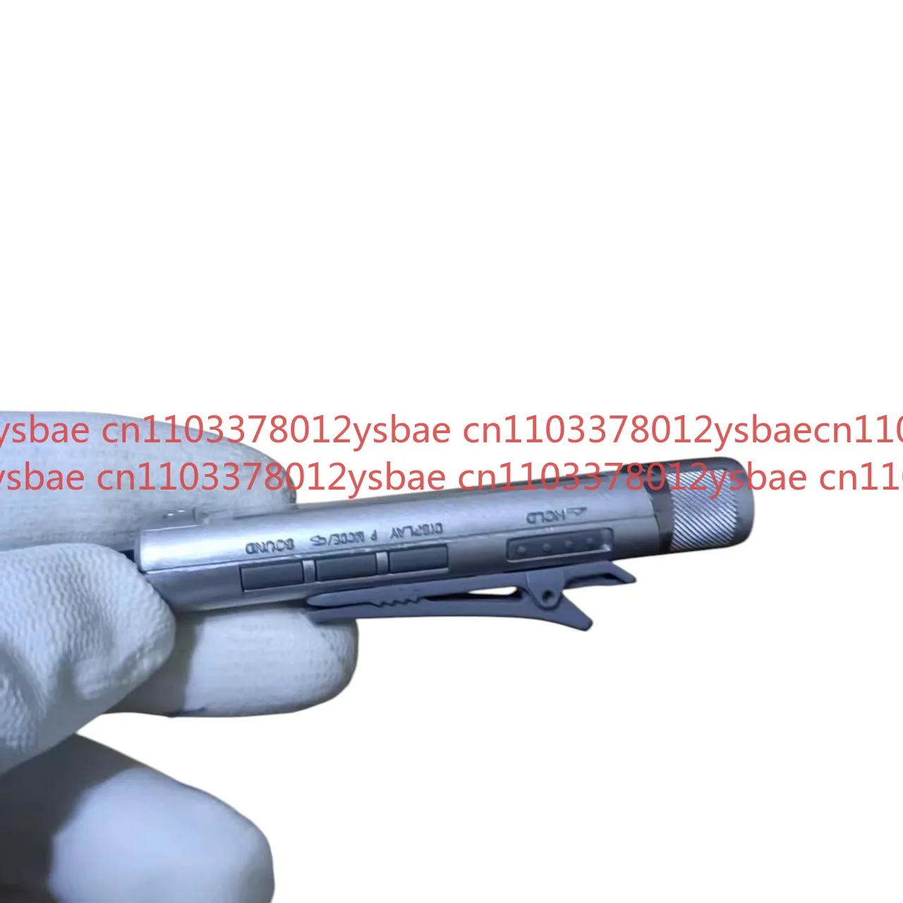 95%NEW Used Remote Control RM-MC32EL For SONY Walkman D-EJ885 D-EJ2000 D-EJ985 - Sliver