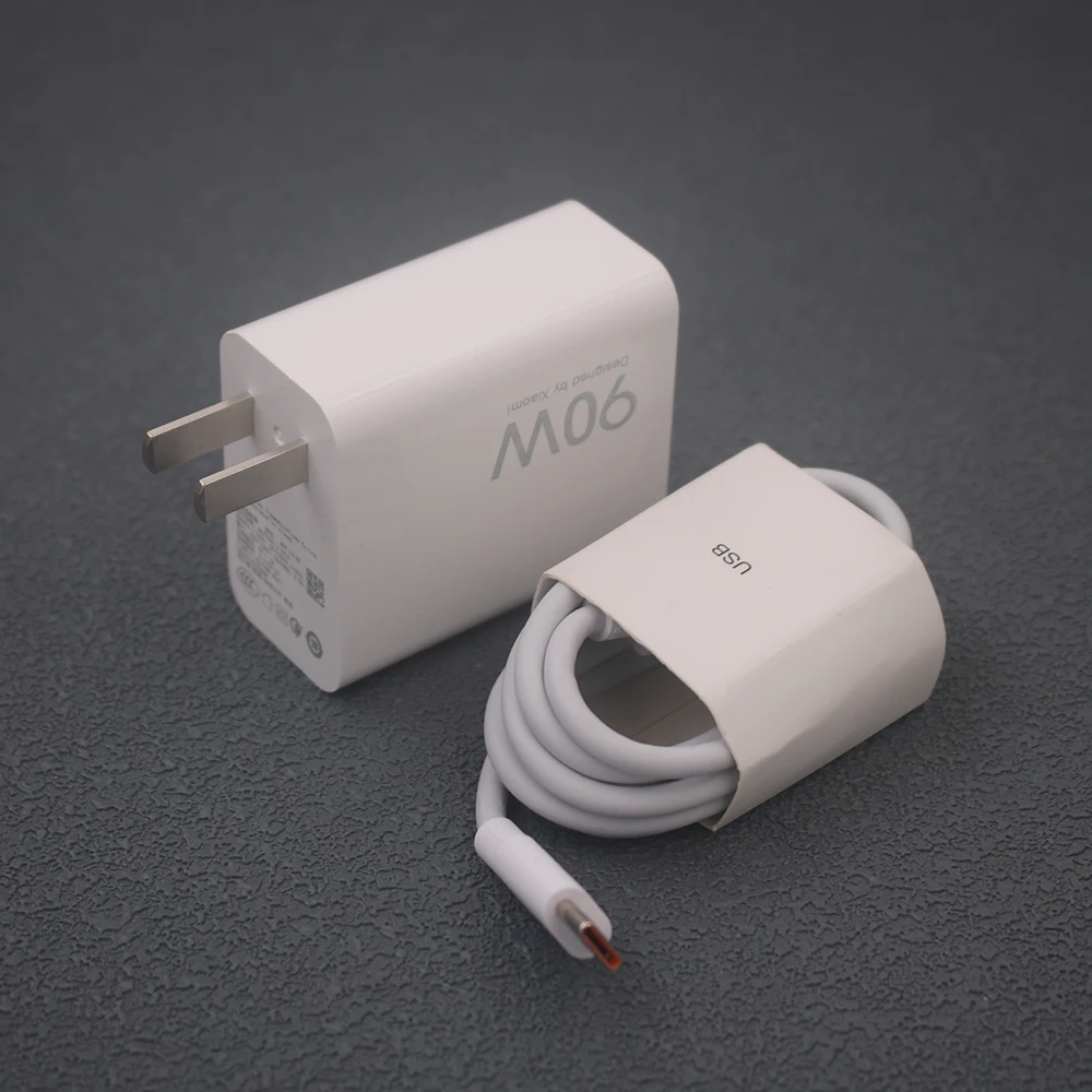 Original Xiaomi 90W US EU GaN Charger Turbo Fast Charging Adapter For Mi 15 14 Pro UItra POCO X7 Red