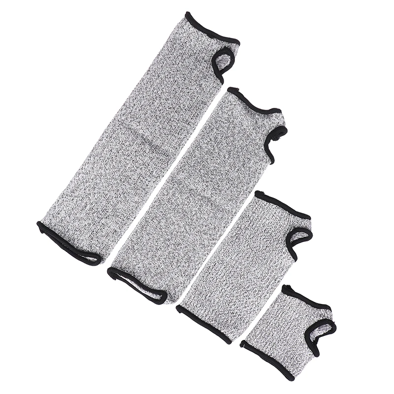 1Pc Level 5 HPPE Cut Resistant Anti-Puncture Work Protection Arm Sleeve Cover Arm Sleeve Car Maintenance Protective Work Gloves