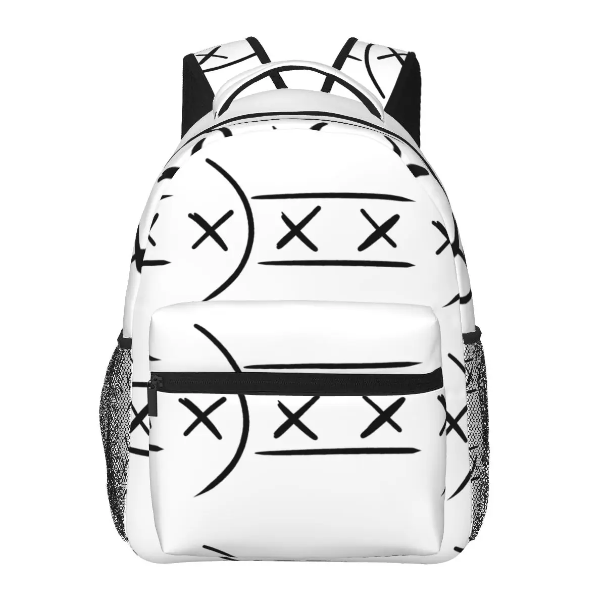 Stylized L'Manberg Flag (black Version) Backpacks Boys Girls Bookbag Students School Bags Cartoon Laptop Rucksack Shoulder Bag