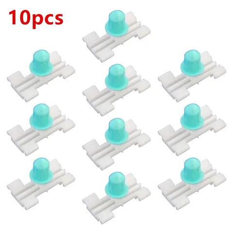 10 шт. Наружный боковой молдинг клипса пластиковая дверь бумп удерживающий зажим крепления для BMW E46 автомобильные аксессуары для интерьера