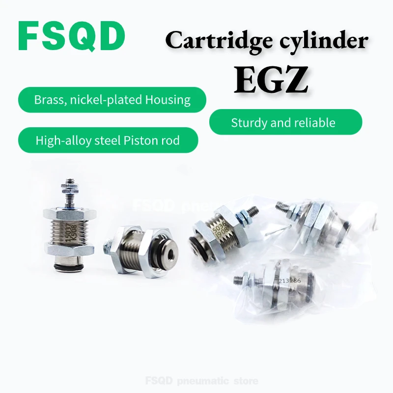 

EGZ-6-5 15033 EGZ-10-15 15038 EGZ-10-10 15037 FSQD Картриджные цилиндры Серия EGZ