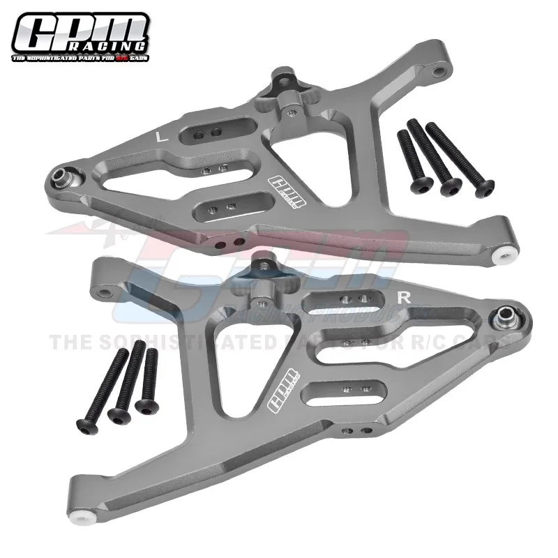 Aluminiowe ramiona przedni dolny GPM do TRAXXAS 1/7 nieograniczone części do wyścigów pustynnych