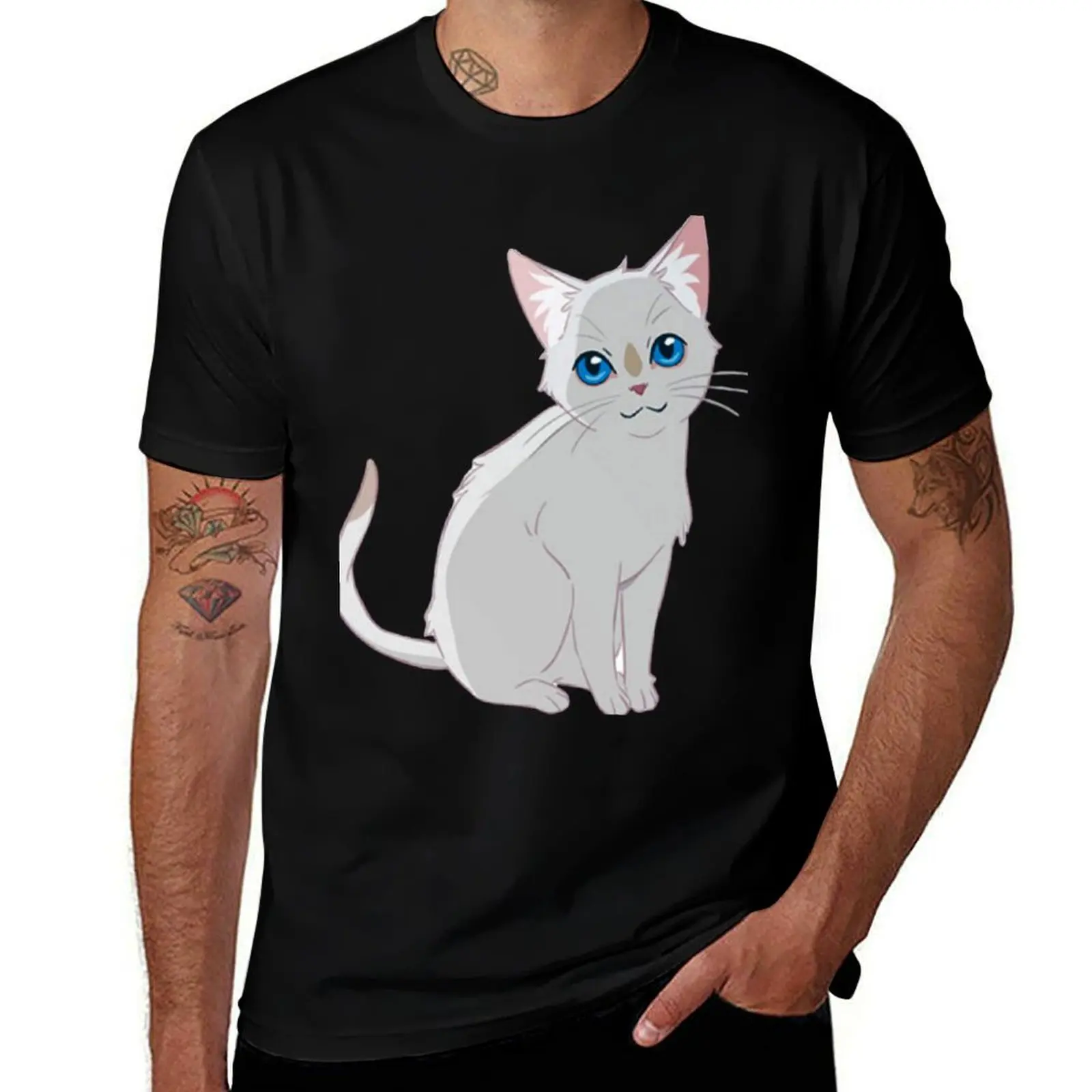 

A whisker away - Taro items T-Shirt t shirt men 100% cotton luxury brand cotton t shirts man 100% T-Shirt