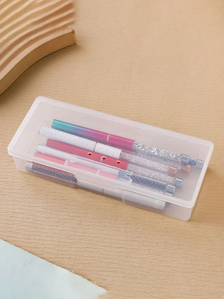 صندوق أدوات الأظافر، شريط رمل الأظافر، صندوق تخزين، فرشاة مكياج، عبوة قلم، صندوق مجوهرات، صندوق مثقاب، صندوق أدوات مكياج. - 5