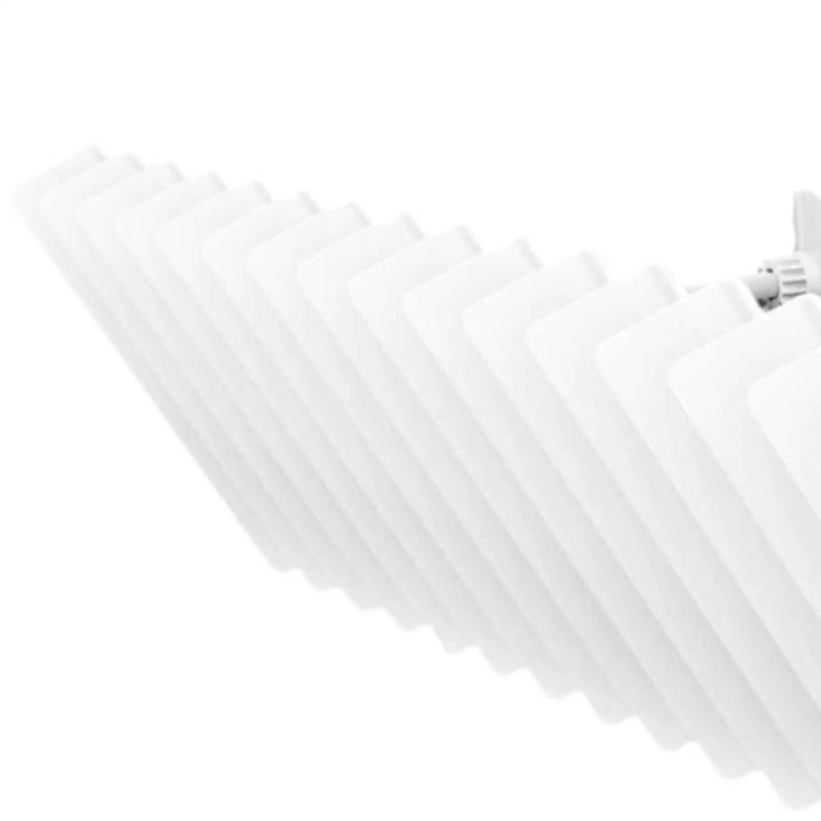 Air Conditioner Vent Deflector Adjustable Airflow Diffuser PP Cooling Windshield for Office Home Room Use