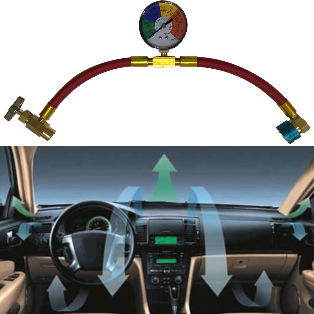 AC System Maintenance Car Recharge Charging Pipe 1234YF Charging Reliable And Sturdy for versatile Compatibility
