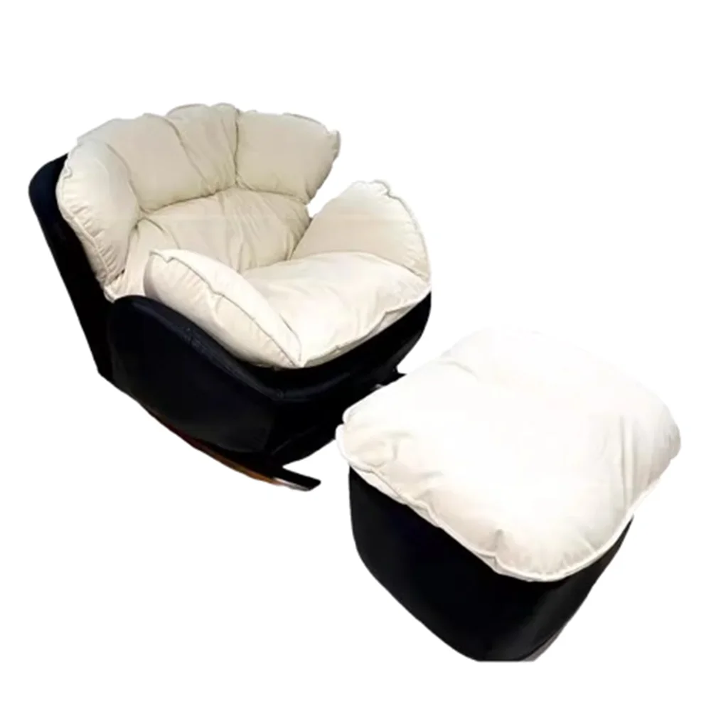 كراسي مرنة مريحة لغرفة المعيشة مسند للقدمين كرسي كراسي أرضية مصمم للتأمل Articulos Para El Hogar أثاث منزلي #5