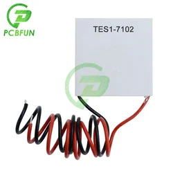 TES1-7102 TES1-7103 TES1-4903 Thermoelectric Cooler Peltier DC 5-8V New of Semiconductor Refrigeration 23*23MM