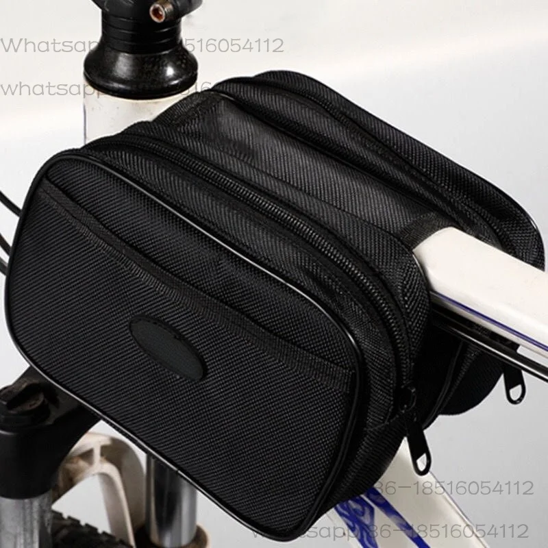 

Hot-selling general purpose bicycle beam bag road bike mountain bike upper tube bag bicycle saddle bag waterproof