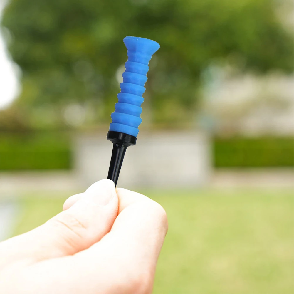 5Pcs Golf Elastic Tees Silicone  Golf Tee Golf Ball Holder Golf Limited Ball Tee Golf Training Accessories