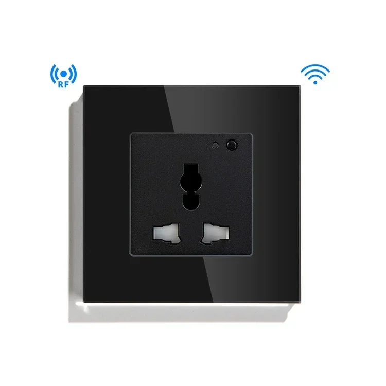 Smart Home 13A Tuya Wifi Remote Control Multi Function Smart Socket Universal Socket Voice Control