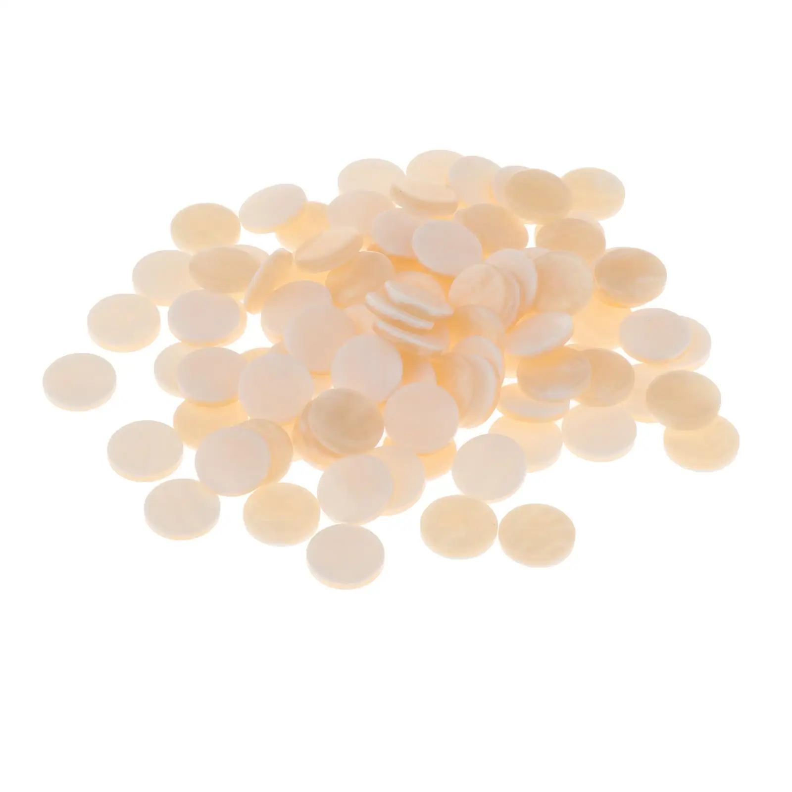 

100 pcs 0.5 inch Trumpet Valve Finger Key Buttons Plastic Set Accessories