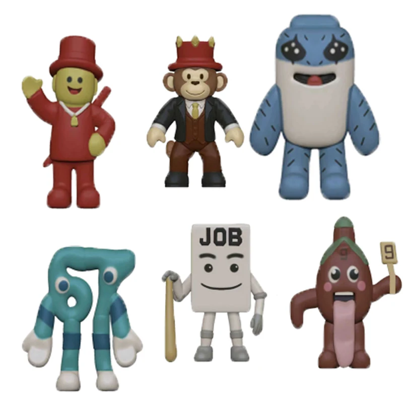 ฟิกเกอร์เกมสุดฮิต 6 ชิ้น ชุดใหม่ ลายการ์ตูนน่ารัก สไตล์ Esok Sekolah ของสะสมจากเกมยอดนิยม 9 ชิ้น ของตกแต่งบ้าน ของขวัญ โมเดล ของประดับตกแต่ง ของเล่น