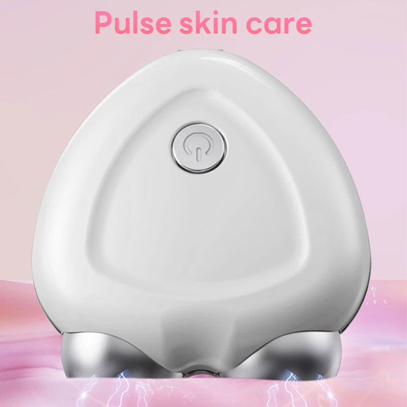 Masajeador de rodillo de elevación Facial eléctrico EMS, Mini microcorriente para estiramiento de la piel, rejuvenecimiento, masaje Facial, cuidado de la belleza de la piel