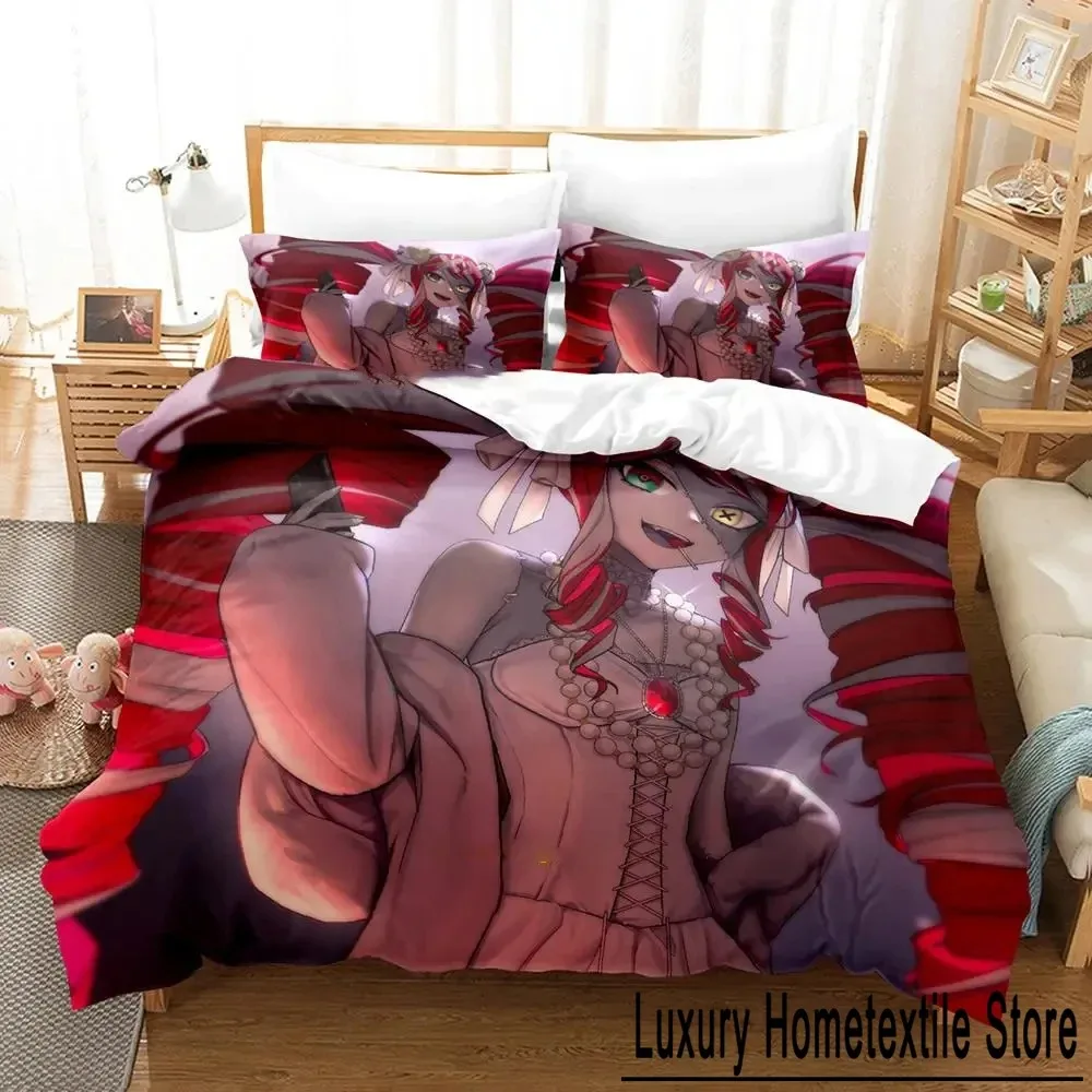 Fashion 3d Printed Anime Kureiji Ollie Bedding Set Boys Girls Twin Queen Size Duvet Cover Pillowcase Bed Kid Adult Home Textiles