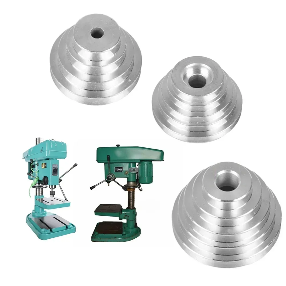 Imagem -05 - Pagoda Polia Roda para Benchtop Drill Press Acessórios de Transmissão de Alumínio Z4116 pc Pcs