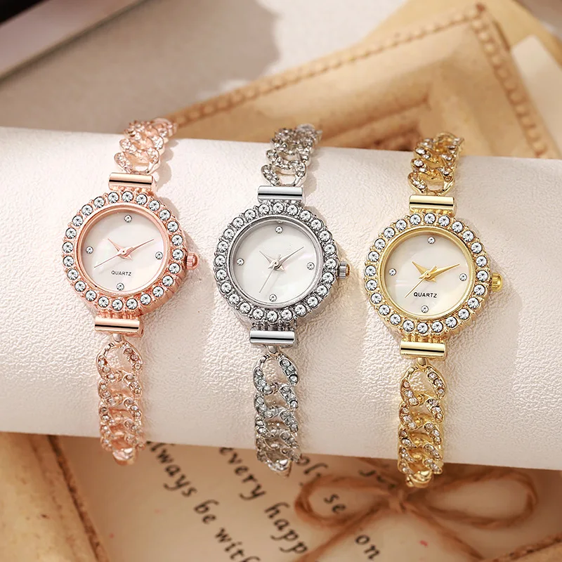 Korean Style Women's Quartz Watch Braided Drawstring Design Fashion Female Junior And Senior High School Student Ladies Watches