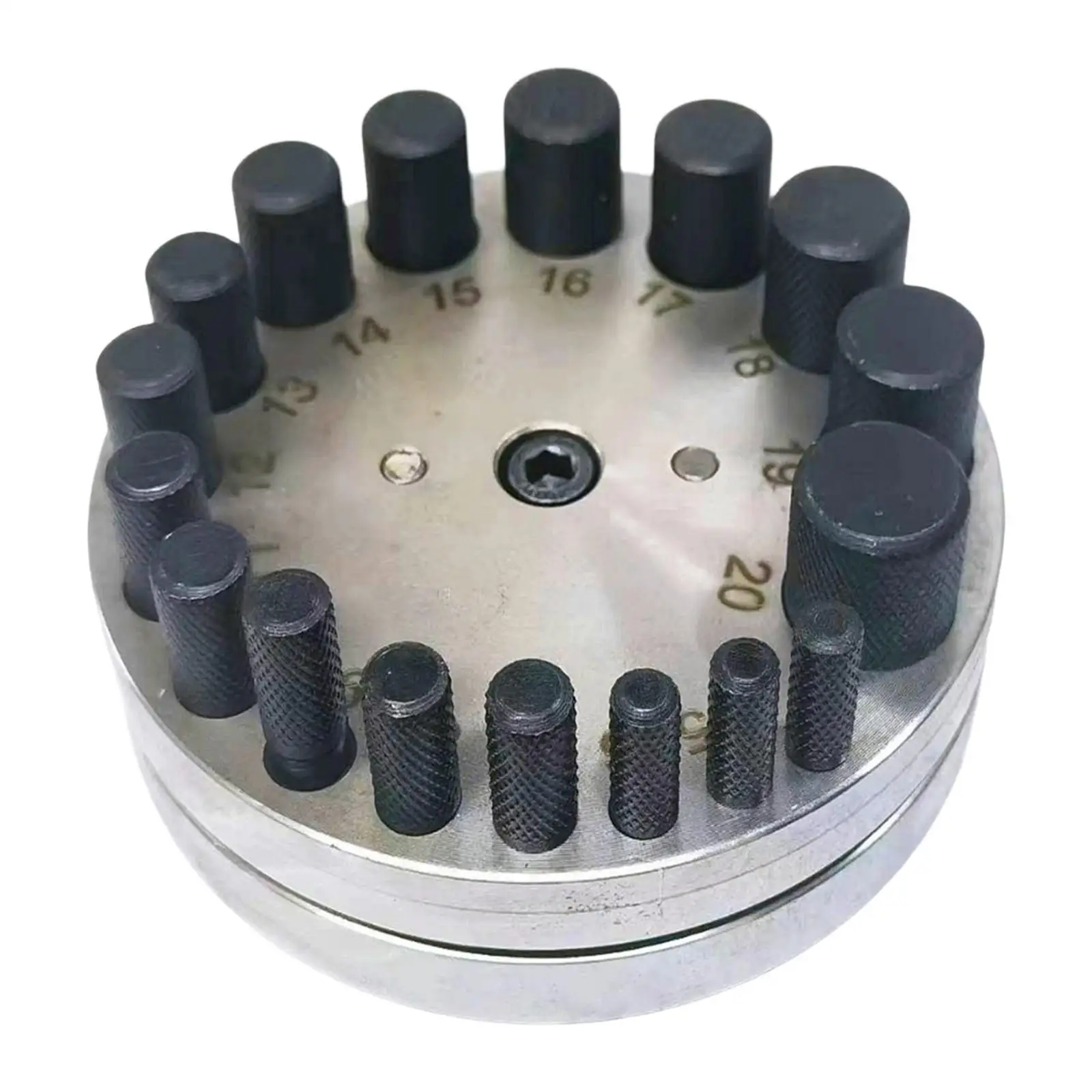 Disc Cutter Set 17 Dies Manual Round Punch for Sheets Home Use Jewelry Shop
