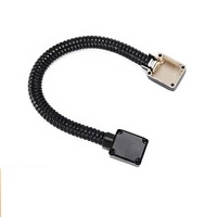 Door Loop Electric Stainless steel Exposed Mounting protection sleeve tube cord Cable Line for Control Lock Door Lock