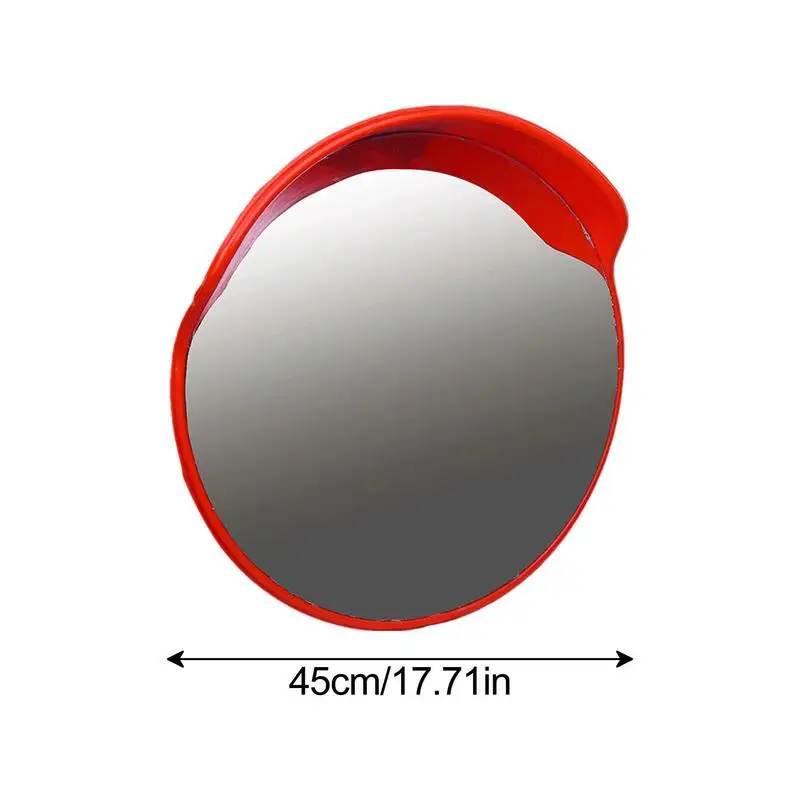 Outdoor Convex Mirror Reflective Concave-convex Security Mirror Wide Angle Turning Corner Blind Spot Mirror For Trucks Cars