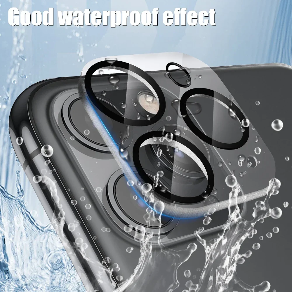 Gehard Glas Voor Iphone 16 16Plus 16pro Max Achterste Lens Camera Schermbeschermer Volledige Dekking Anti Kras Glazen Films