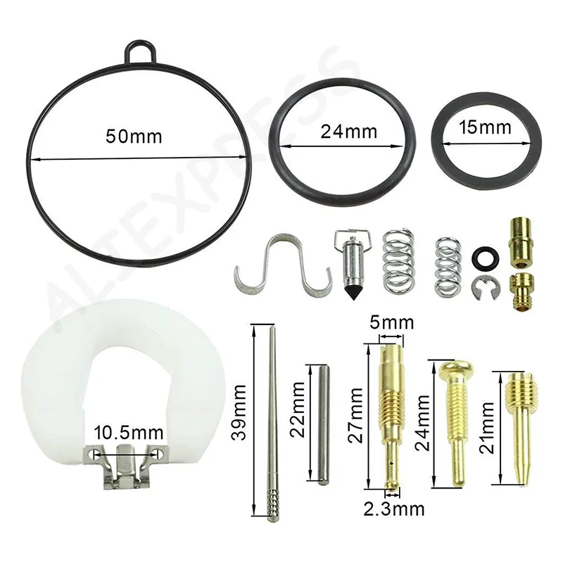 [G]Carburetor Repair Kit for KEIHIN  WAVE EX5 WAVE100 CD110 CD100 C100  X110 100CC 110CC Carburetor Repair Replacement