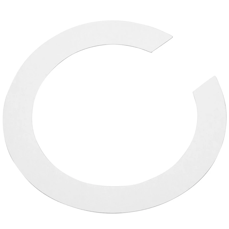 3X ملصق لاصق وردي بفتحة صوت لأجزاء الجيتار الصوتي الكلاسيكي أسود + فضي