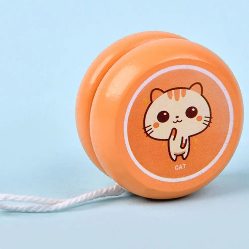 Simplicity Primary Wooden Yoyo Creative Animal Yoyo Interest Lovely Children's