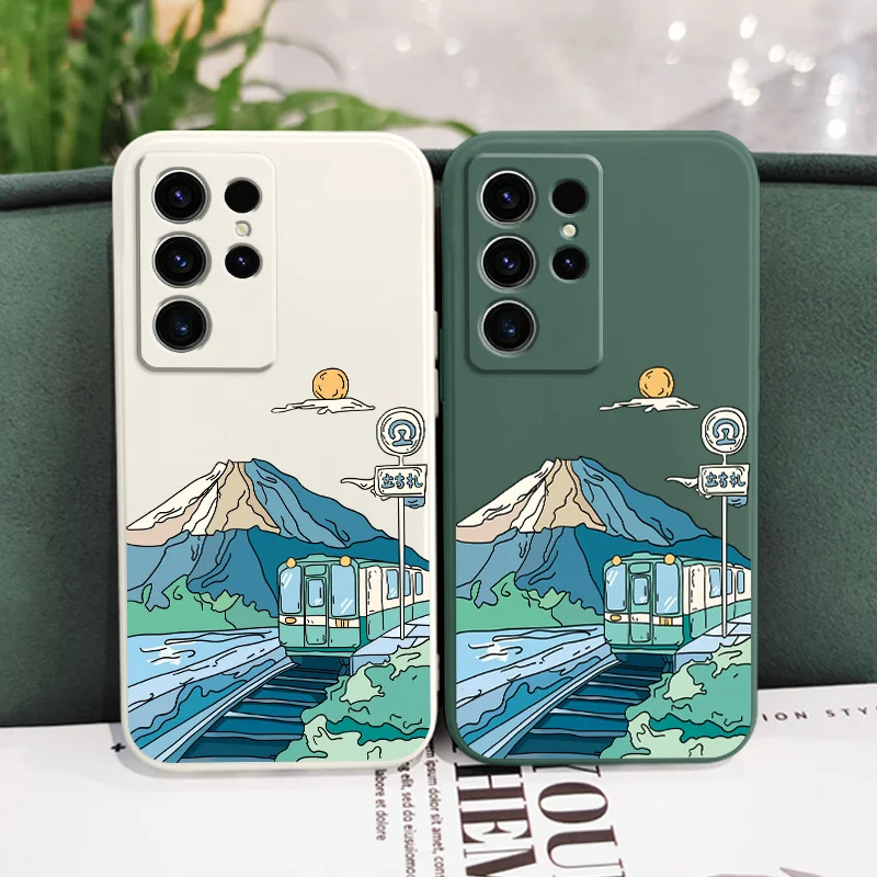 حافظة لهاتف سامسونج جالاكسي S25FE S24 S23 S22 S21 S20 S10 S10E Ultra Plus FE Note 20 Ultra Plus