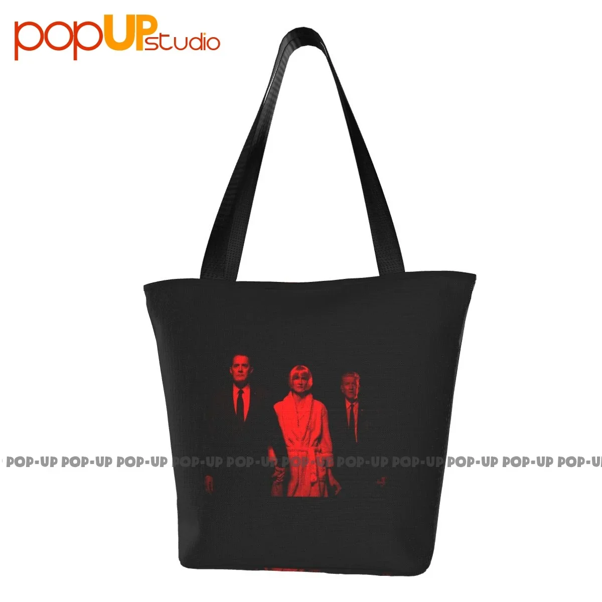 Raf Simons Twin Peaks Of David Lynch Casual Handbags Lunch Bag Shopping Bag High Quality