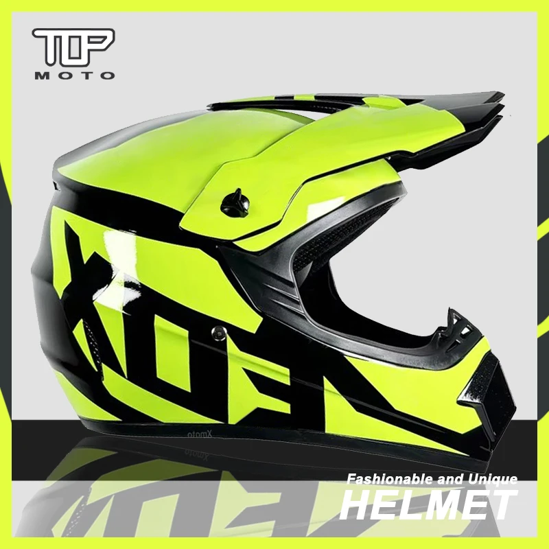 

Детский молодежный шлем для мотокросса, легкий защитный и сертифицированный для внедорожного картинга, велосипеда для бездорожья, скоростного спуска в горошек