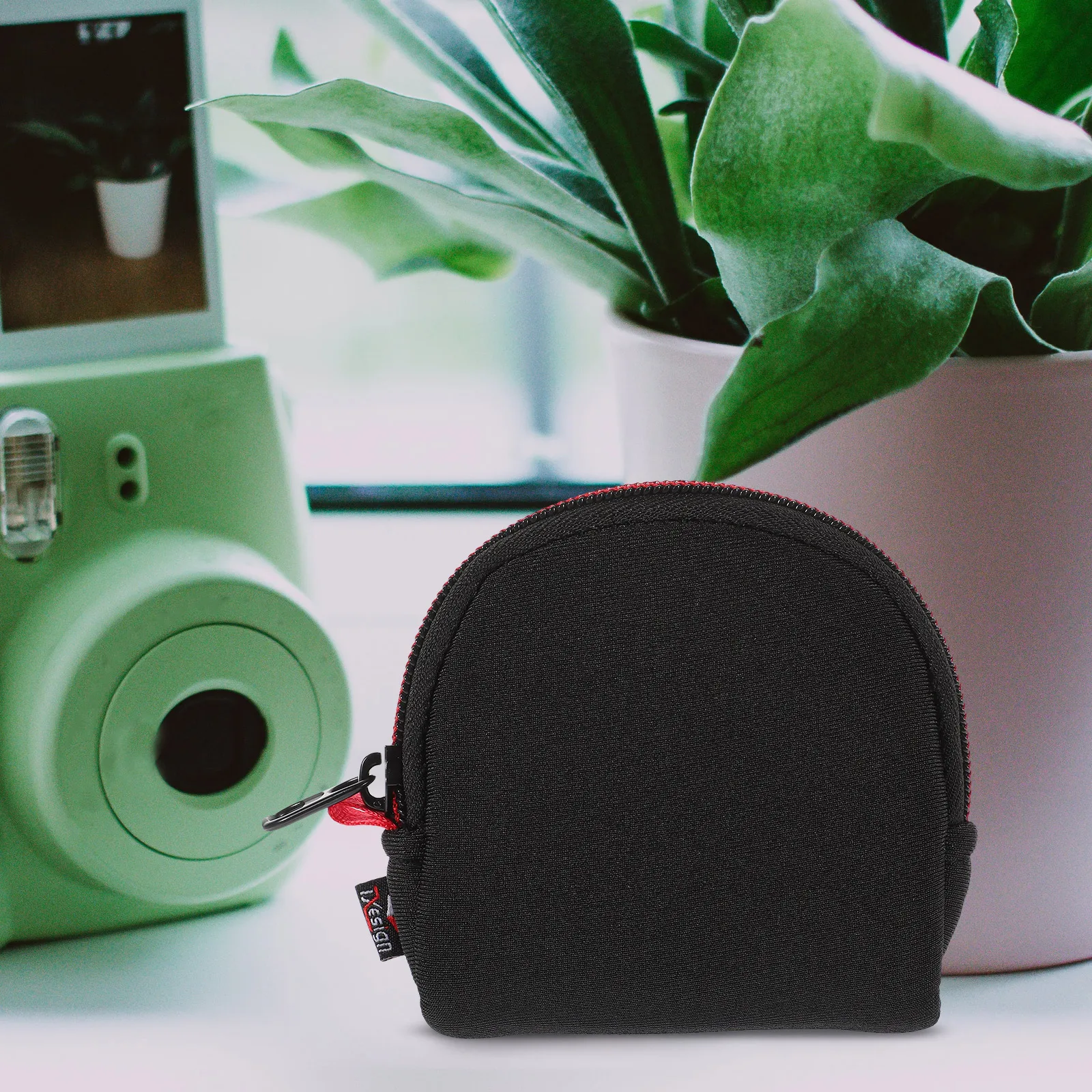 

Camera Filter Storage Bag Lens Pouch Black S Size Random Zipper Premium Material Protective Mesh Foldable Portable Camera Bag