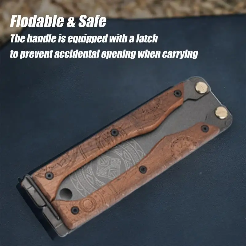 

Folding Saw Camping Folding Saw Fast-Cutting Lightweight Bowsaw Non-Slip Handle Garden Tool For Camping Crafts Construction