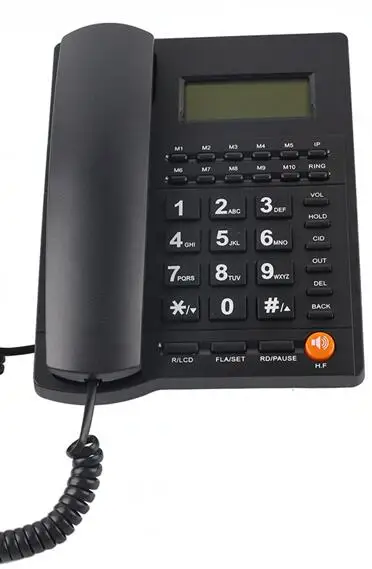 Good quality KX-L019 Telefone Landline Phone Caller ID Corded Telephone Desktop Telephone for Home Office Hotel Restaurant