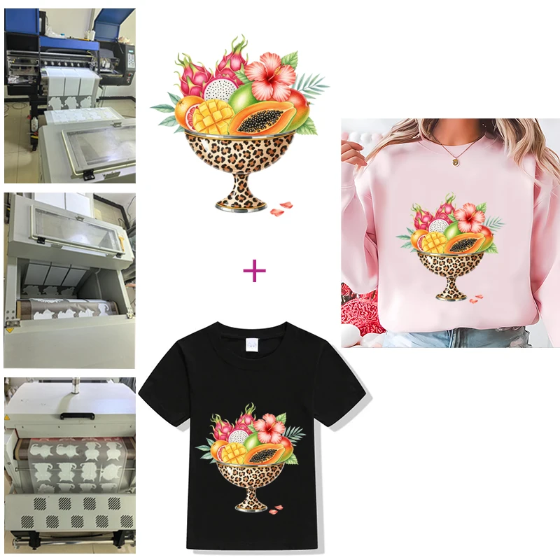 Hottest summer Hailuo Beach Flowers Thermal Sticker Lotus Iron On Patches For Clothes Girls Dress Patch Heat Transfer For Tshirt