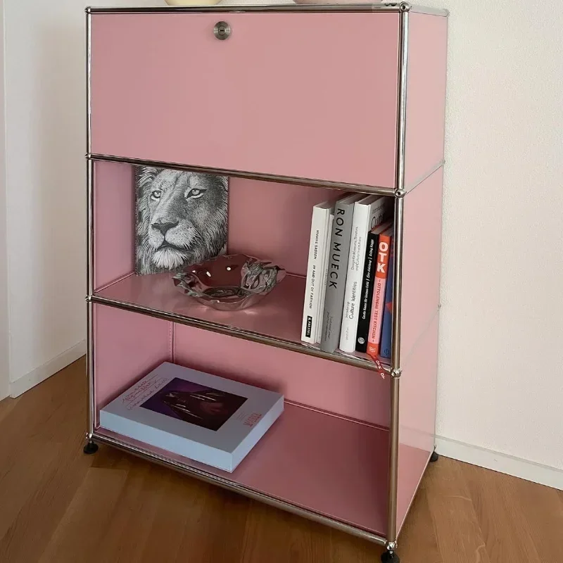 

Modular cabinet, medieval cabinet, combined storage, side cabinet, customizable Internet celebrity metal, stainless steel