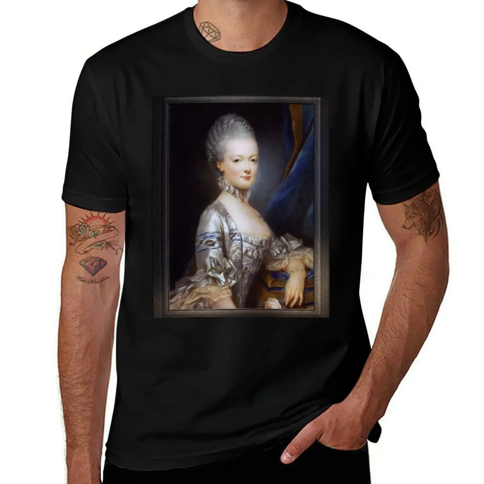 

Archduchess Maria Antonia of Austria by Joseph Ducreux Classical Art Old Masters Reproduction T-Shirt