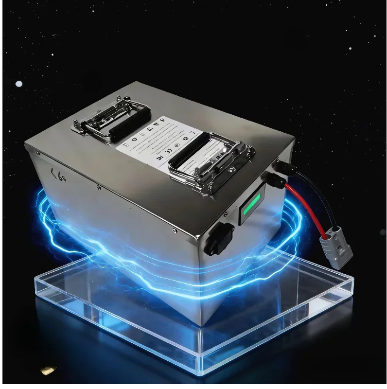 E-Mobility Essential: 36V 100Ah LiFePO4 Battery w/BMS | 3600W/7000W for E-Moped, Bike, Scooter & Tricycle | 10A Charger Included