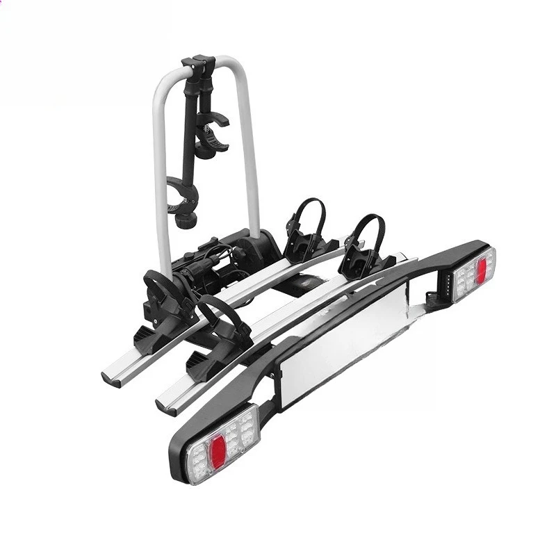 

Car bicycle placement rack Trailed mountain bike fixed frame Roof tail trunk 2 + 1 bicycle frame