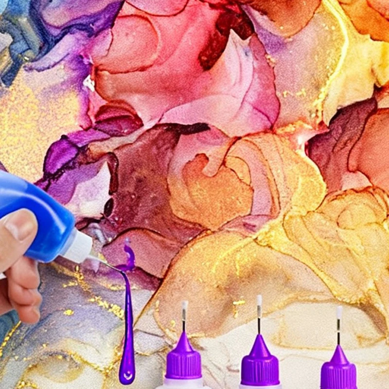 

50Pcs 3ml-120ML Refillable Empty Plastic Dropper Bottles w/ Precision Tip Applicator Sample Container for Liquid Doodle Glue DIY