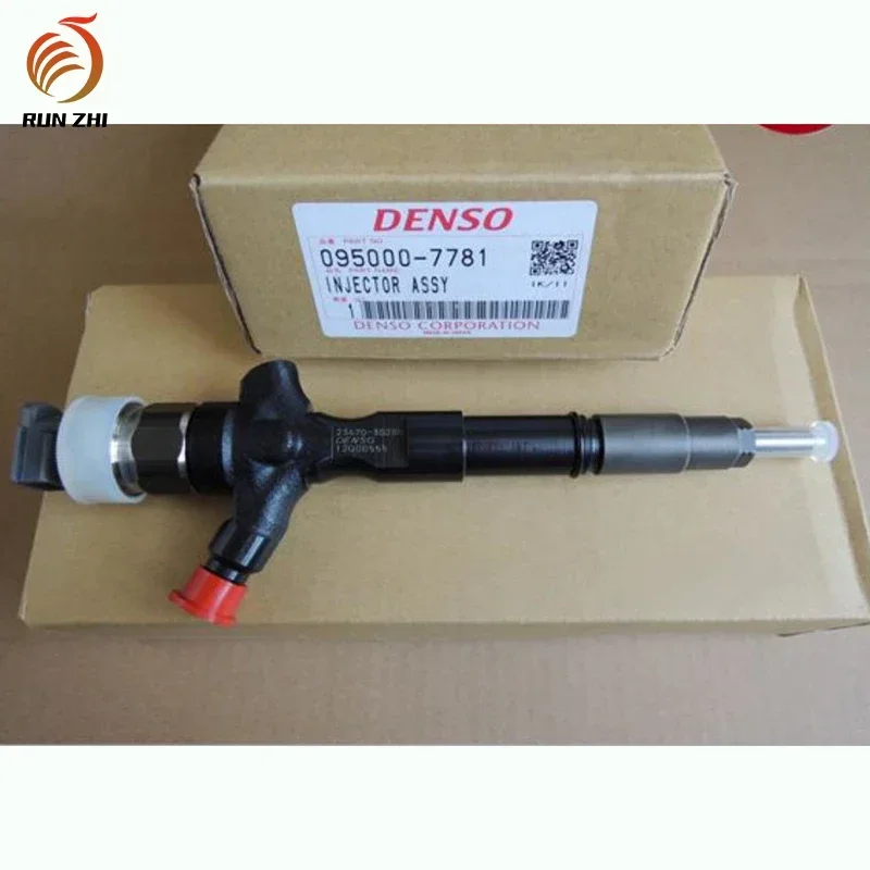 With nozzle DLLA155P1025 for 1KD-FTV 2KD-FTV diesel common rail fuel injector 23670-30220 or injector diesel 23670-30220