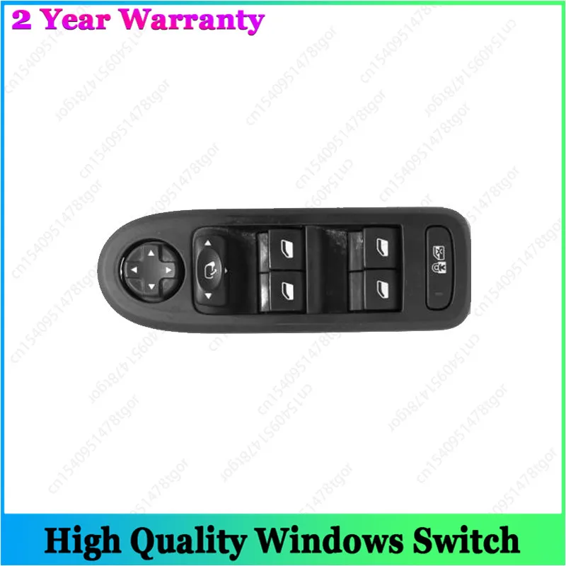 

Power Window Switch Glass Lifter Switch Window Lifter Switch 96659465ZD 98026370ZD For Citroen c5 Peugeot 408 508 Black Beige