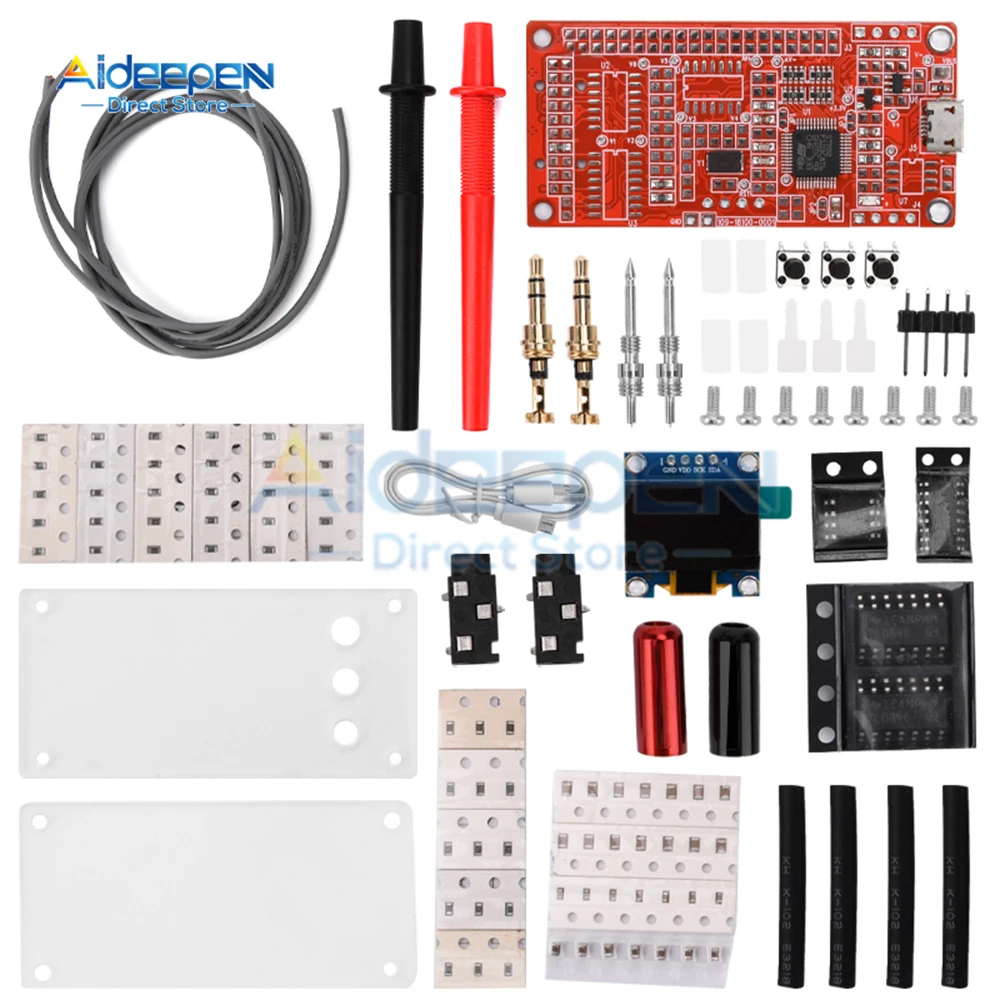 M181 LCR High Precision Tester Under 0.1Ω~10MΩ Resistance 1pF~10000uF Capacitance 1uH~20H Inductance for Electrician Tool