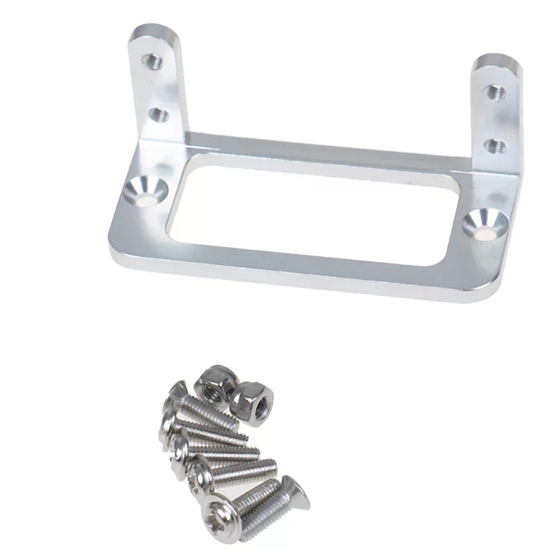 [1 Set S3003 MG995 Standard Servo Mount Stand Holder Bracket For RC Boat Silver]
