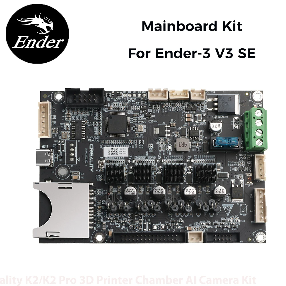 

Официальный комплект материнской платы Creality Ender 3 V3 SE CR4NS200320C14, 32 бит MS35774 GD303RET6, материнская плата, аксессуары для 3D-принтеров