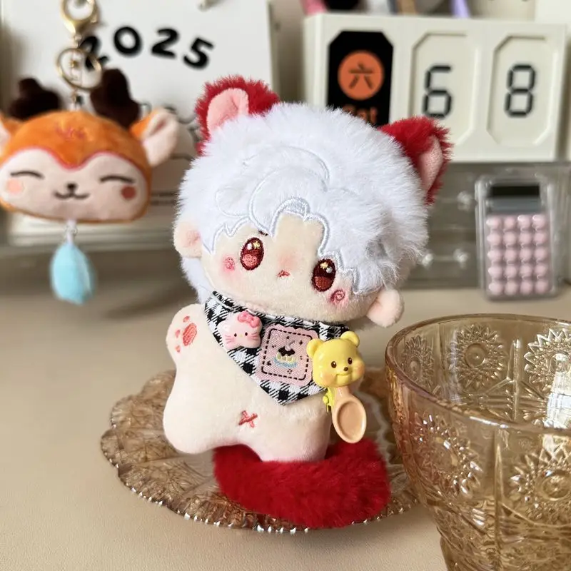 10cm Keychain Plushes Doll Game Love and Deepspace Rafayel Cotton Mini Doll Fans Otome Game Send Friends Gift Stuffed Body Xmas